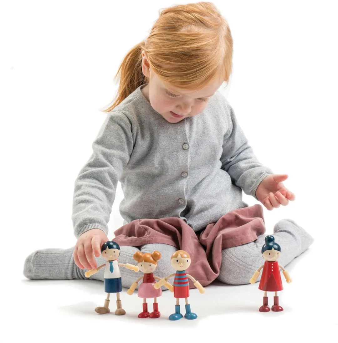Tender Leaf Toys Poppenfamilie Multicolor