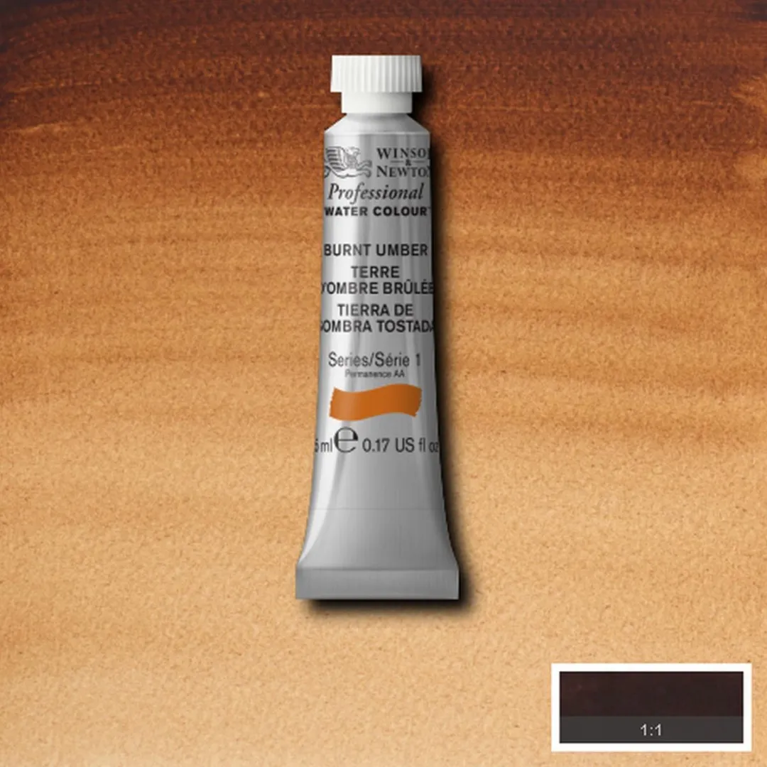Winsor & Newton Professional Aquarelverf Burnt Umber 5ml