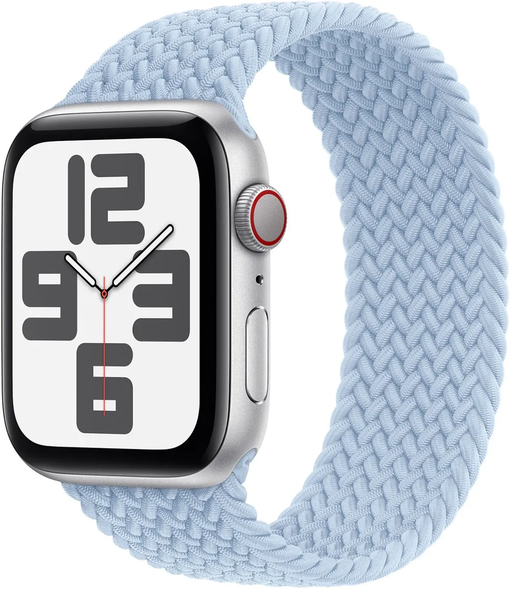 Apple Gevlochten Light Blue Bandje