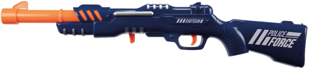 Toi-Toys Politiegeweer 32587B - 6 Foampijlen