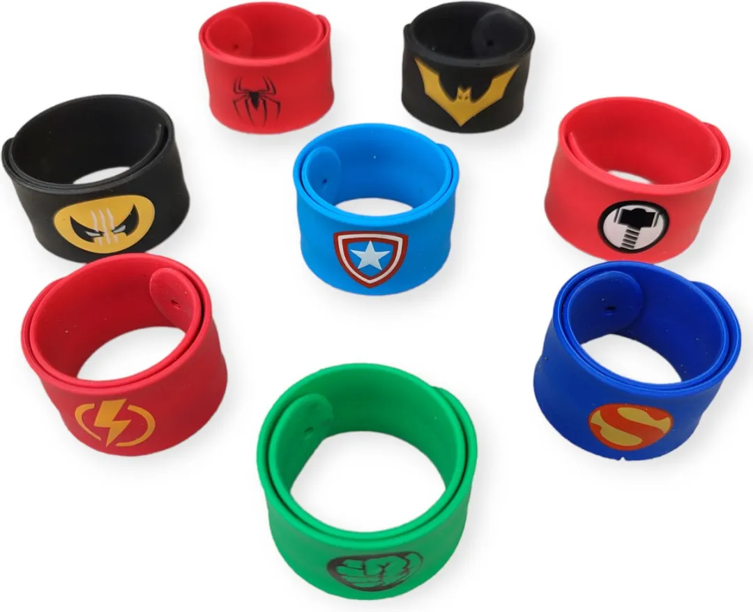 Jobber Toys Siliconen Superhelden Armbanden