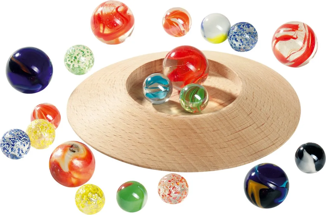 Goki Marble Plate Game 63947 - Multicolor
