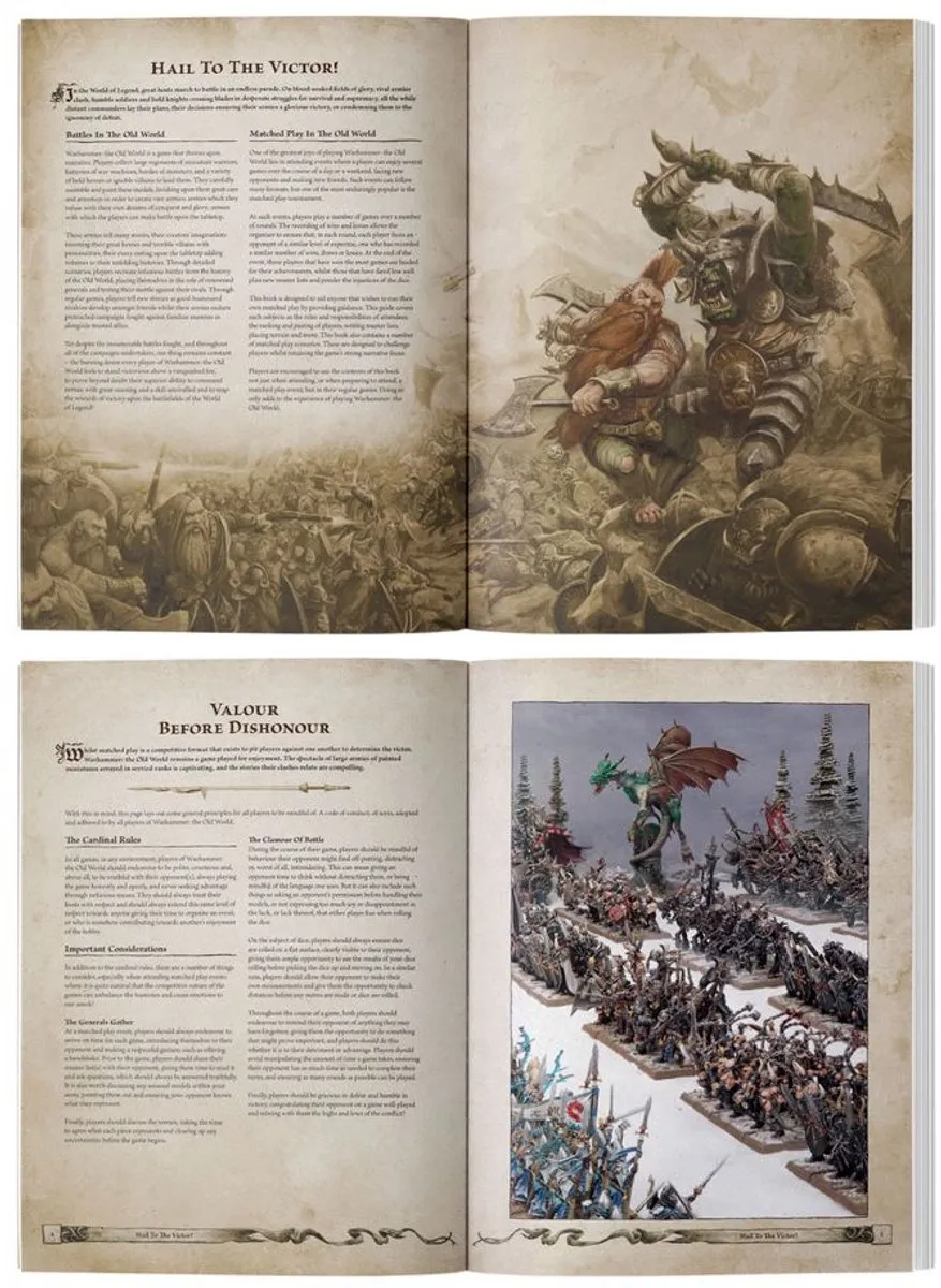 Games Workshop Warhammer The Old World Matched Play Guide 05-05