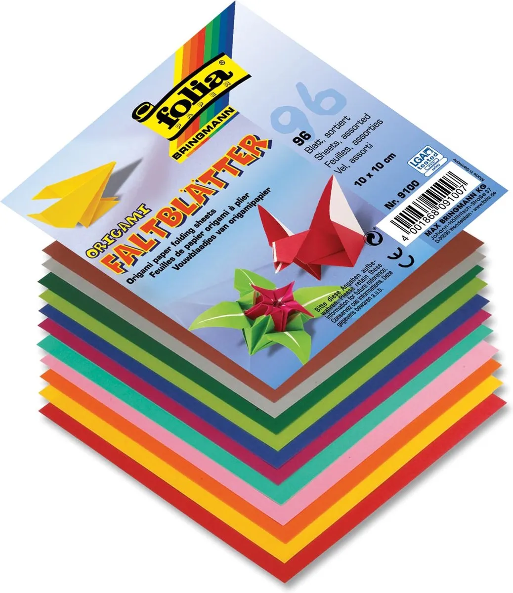 Folia Vouwblaadjes 10x15cm - 1 Stuk