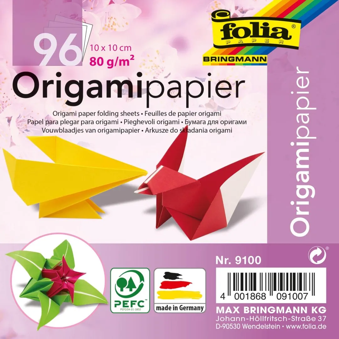 Folia Vouwblaadjes 10x15cm