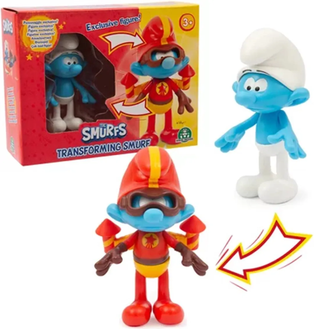 GP TOYS Transformer Hippe Smurf Speelset PUF23 - Blauw/Wit/Geel