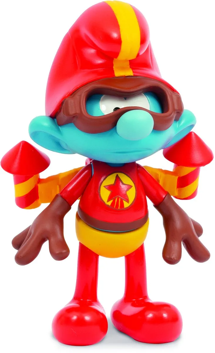 GP TOYS Transformer Hippe Smurf Speelset PUF23 - Blauw/Wit/Geel - afbeelding 6 van 6