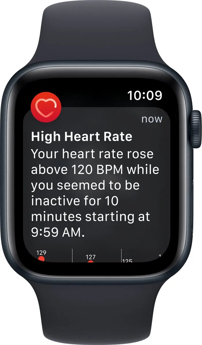 Apple Watch SE 2022 4G - 40mm Rosékleurig Aluminium - Wit