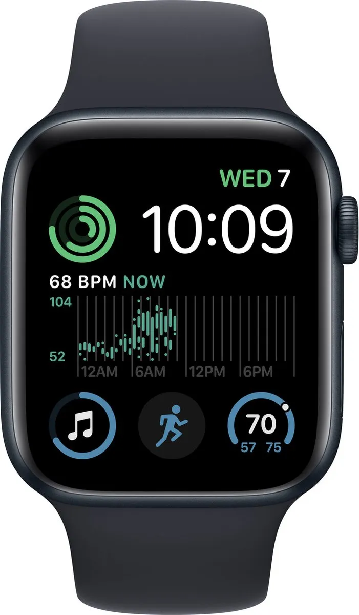 Apple Watch SE 2022 4G - 40mm Rosékleurig Aluminium - Wit