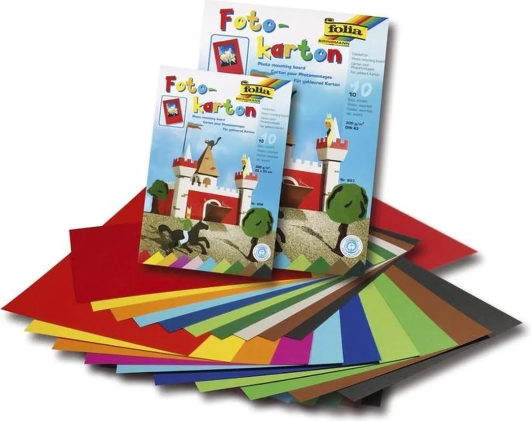 Folia Tekenblok A3 300g - 10 Vel Assorti