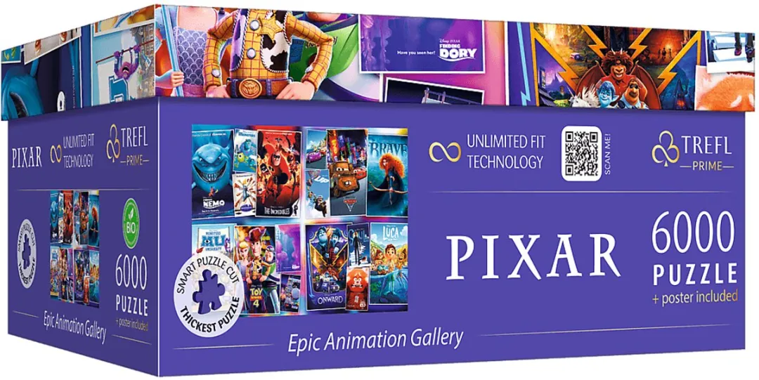 Trefl Disney Pixar Puzzel 6000 Stuks - Multicolor