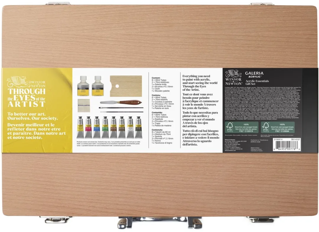 Winsor & Newton Galeria Acrylverfset 15-delig - 60ml