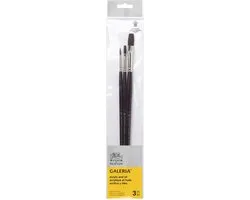 Winsor & Newton Galeria Acrylpenseel Set 3-delig