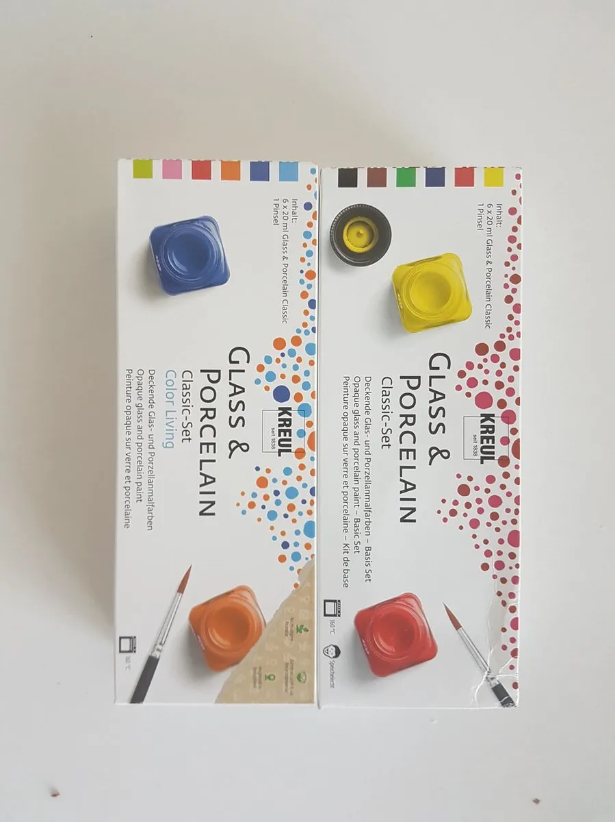 Kreul Classic Color Living Glas & Porseleinverfset 12x20ml