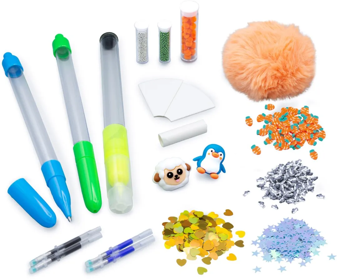 Buki France DIY Balpen Set - 3 Stuks Multicolor