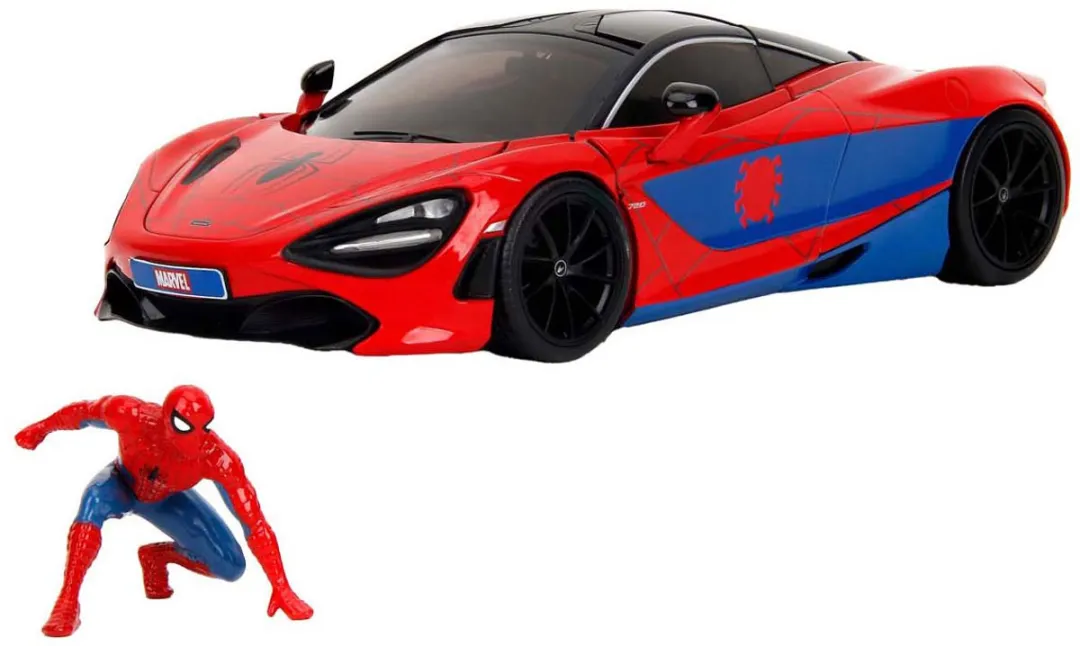 Jada Toys Marvel Spider-Man McLaren 720S 1:24