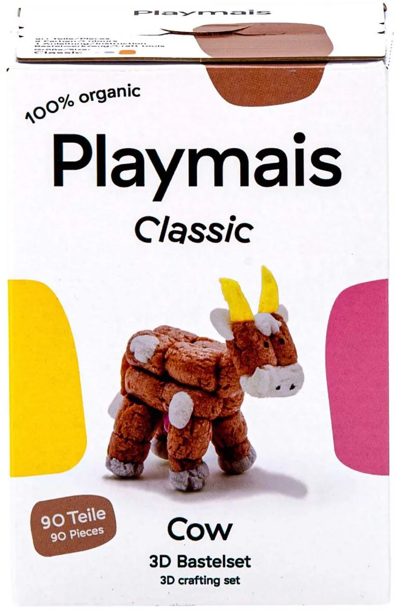 PlayMais Classic 3D Koe - 90 Stukjes