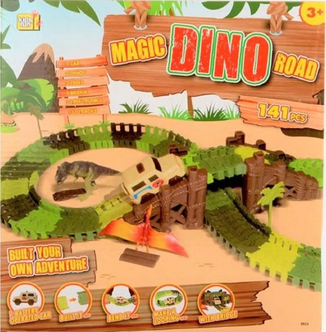 Jonotoys Magic Road Dino 141-delig
