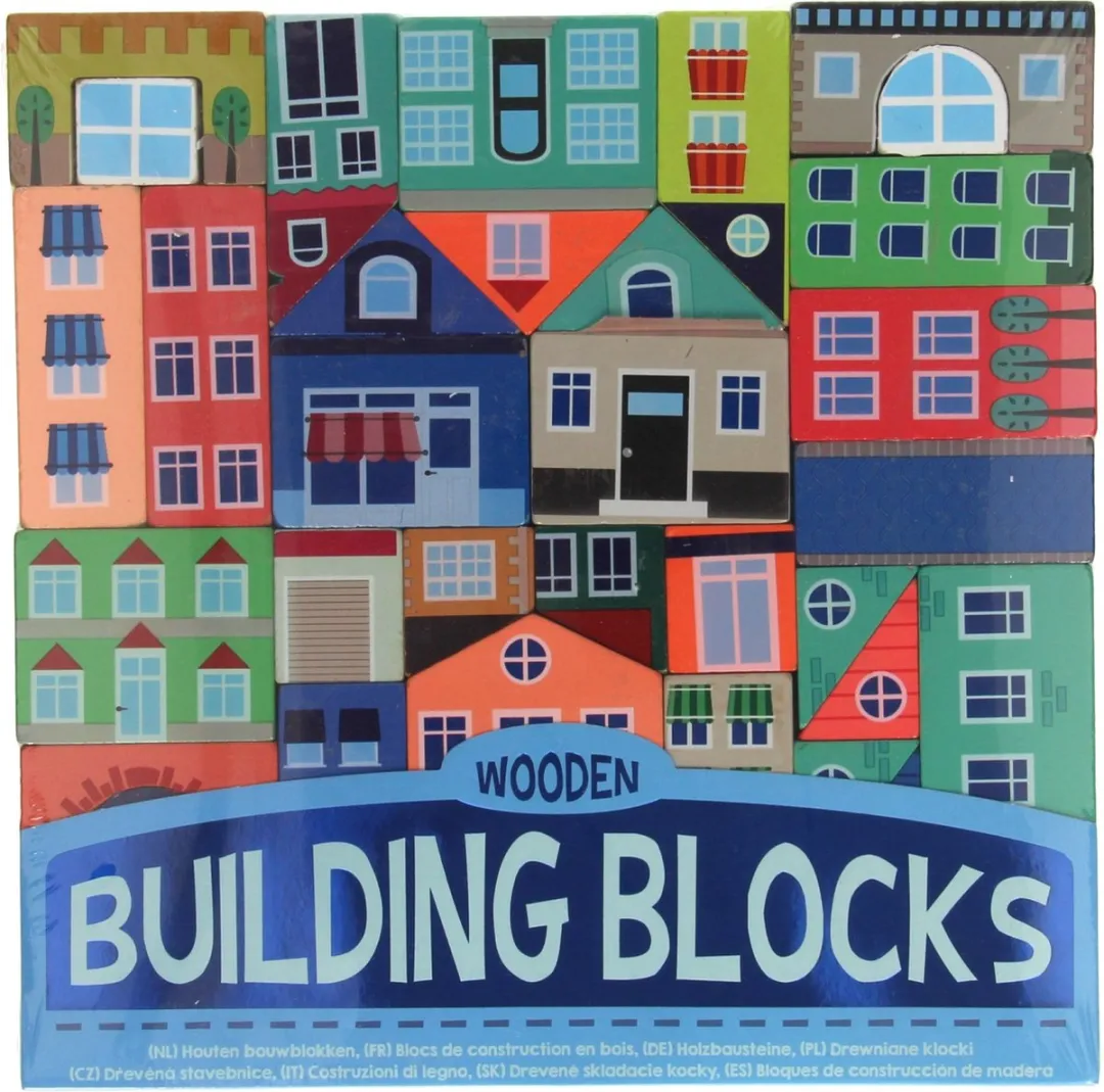 Johntoy Bouwblokken Stad Multicolor