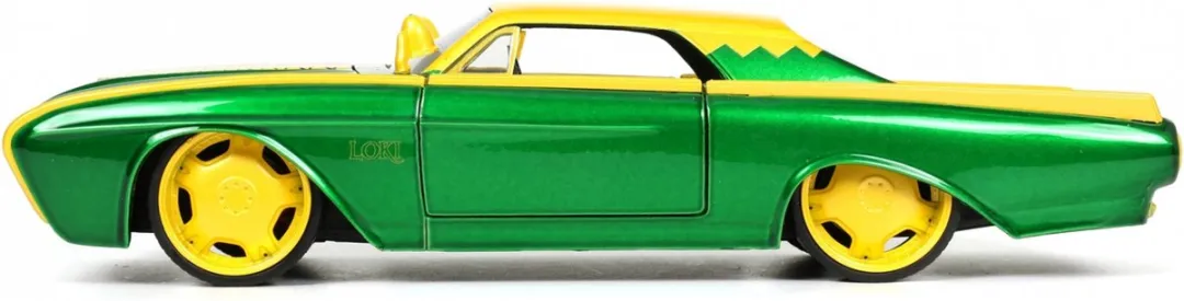 Jada Toys LokiFord Thunderbird - Groen/Geel