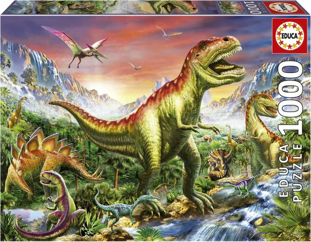 Educa Dinosaurussen Puzzel 1000 Stuks - ED19560