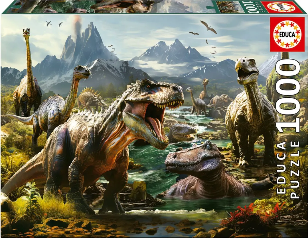 Educa Dinosaurussen Puzzel 1000 Stuks