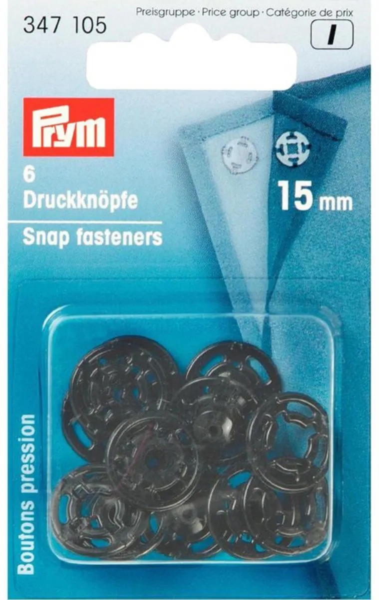 Prym Aannaaidrukknopen 15mm
