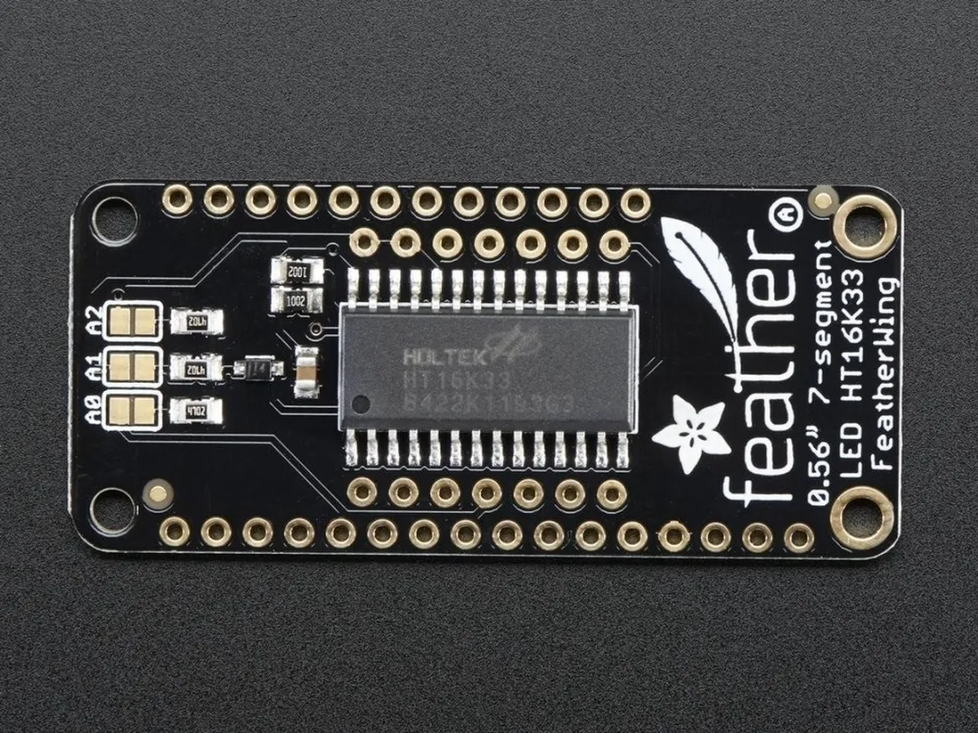 Adafruit 0.56 inch 4-Digit 7-Segment FeatherWing Display - Meerkleurig