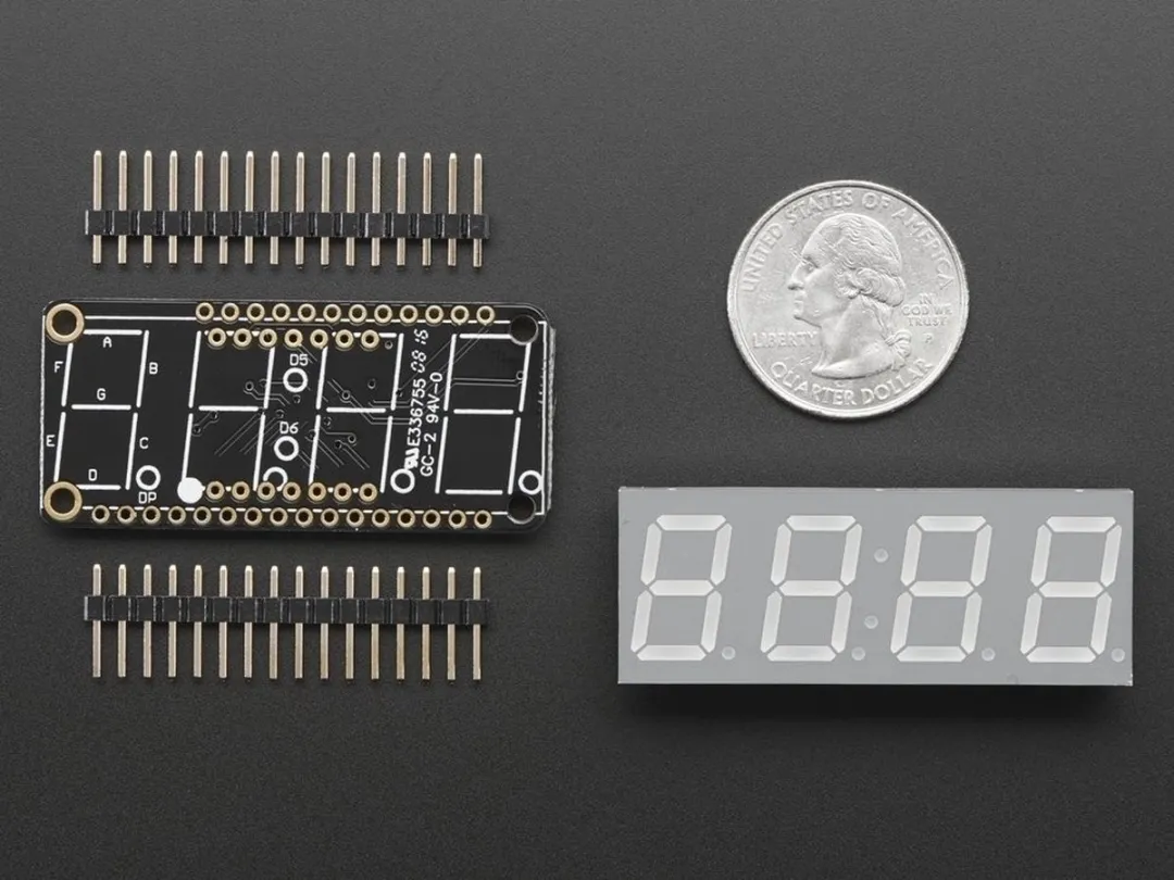 Adafruit 0.56 inch 4-Digit 7-Segment FeatherWing Display