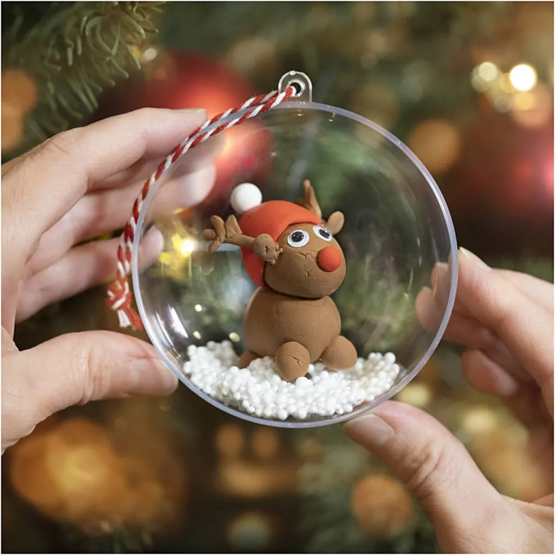 Creativ Company Mini Hobbyset Kerstbal Rendier - Multicolor