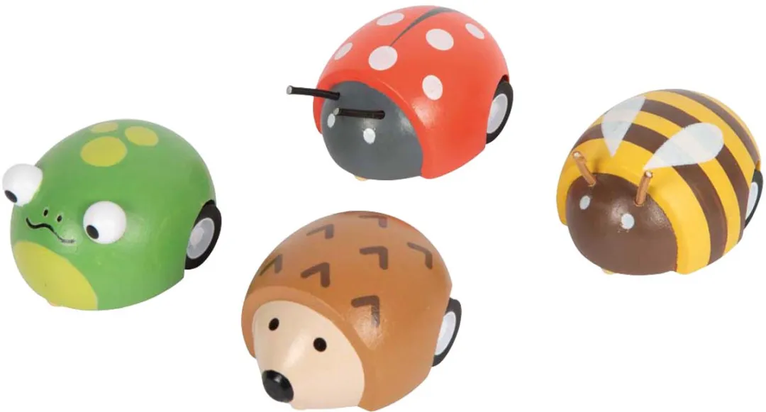 Small Foot Tiny Friends Houten Dieren Set - 12 Stuks - Multicolor