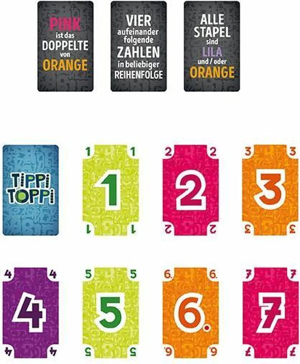 Schmidt Spiele Tippi Toppi Kaartspel Verzamelen 75051