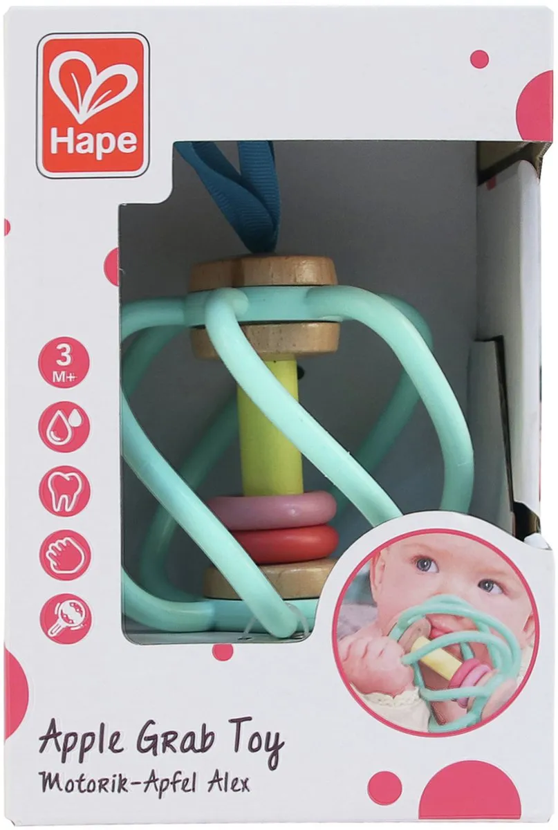 Hape Greifling Apfel Alex - Veelkleurig
