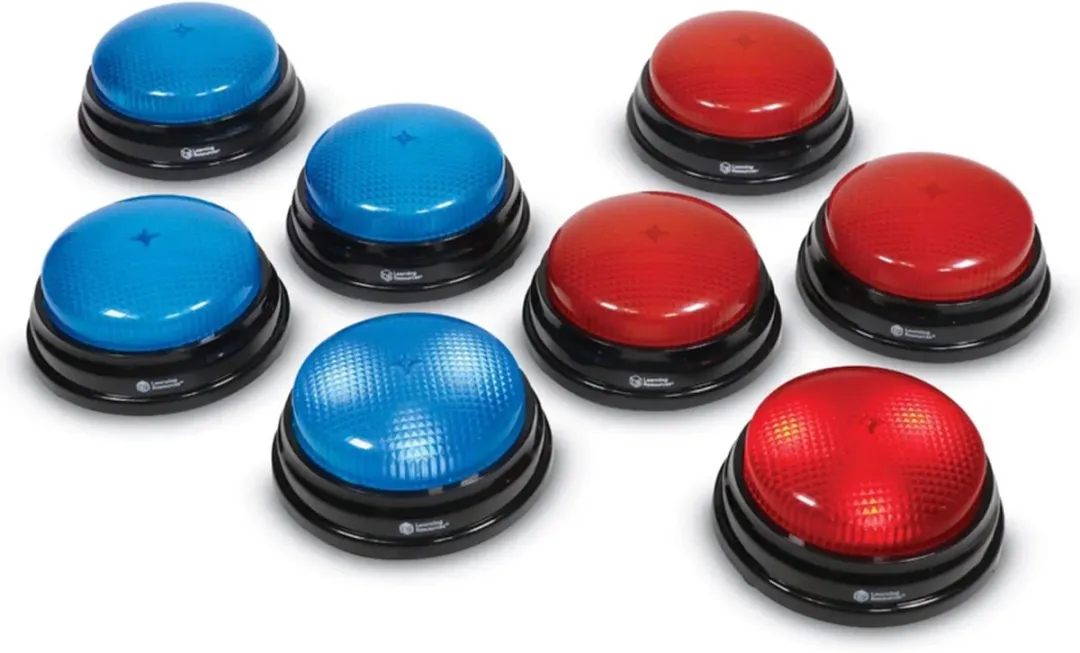 Learning Resources Antwoord Buzzers Teams - 8 Stuks