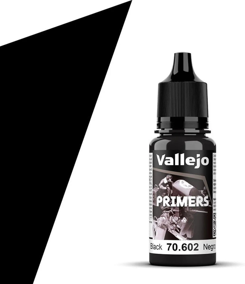 Vallejo Hobbyverf Acryl Zwart 17ml