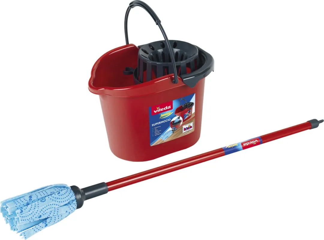 Klein Toys Vileda Speelgoed Dweil - 22cm - Rood