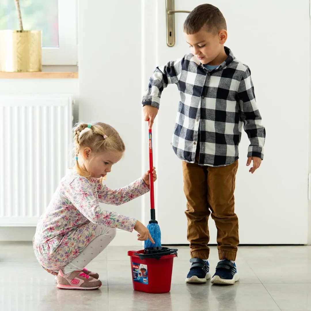 Klein Toys Vileda Speelgoed Dweil - 22cm - Rood