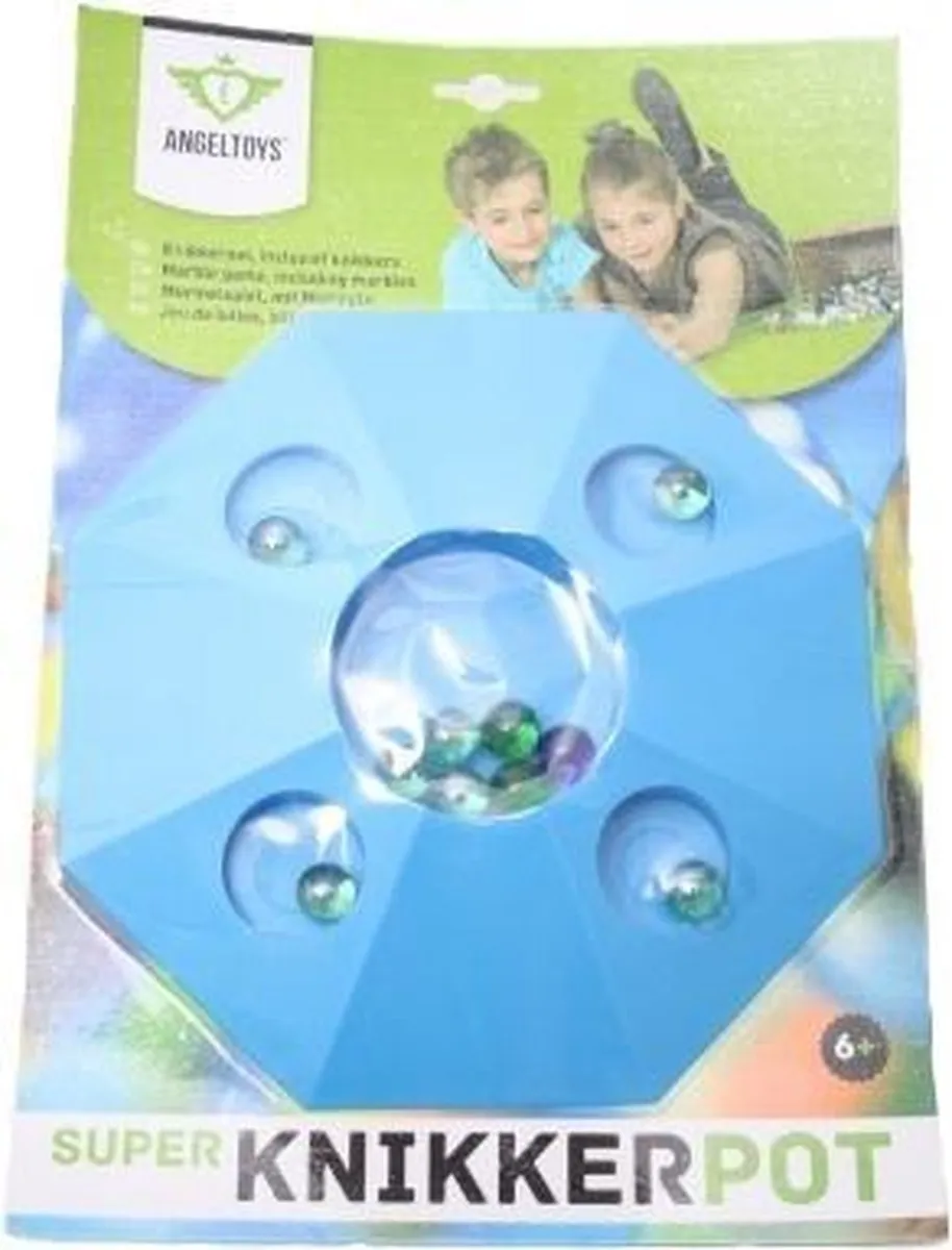 Angel Toys Knikkerpotje 22cm - Blauw