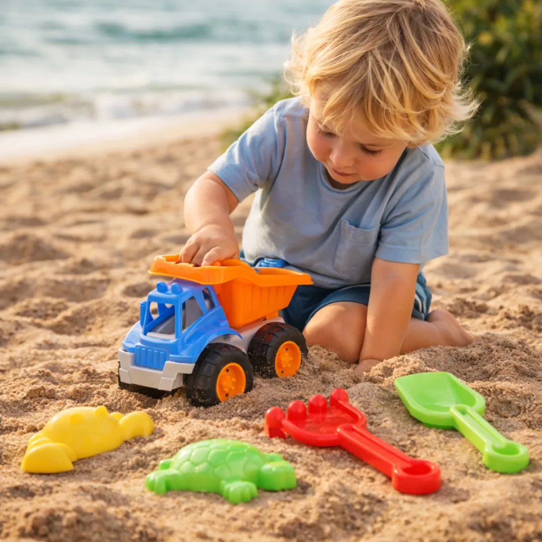 Eddy Toys Zandwagen Set 5 Stuks - Multicolor