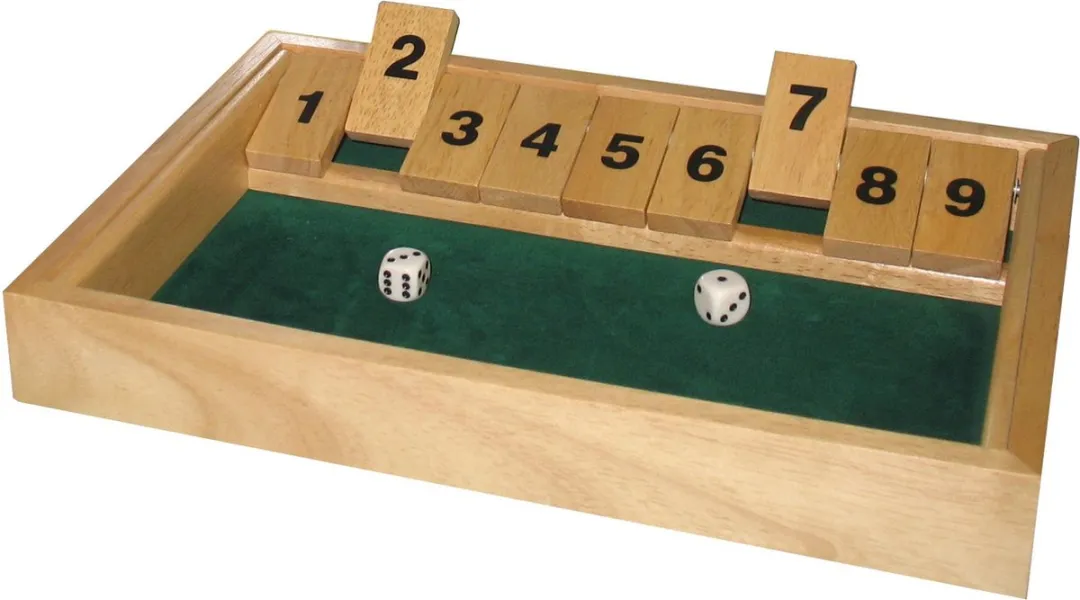 HOT Games Shut the Box Hout