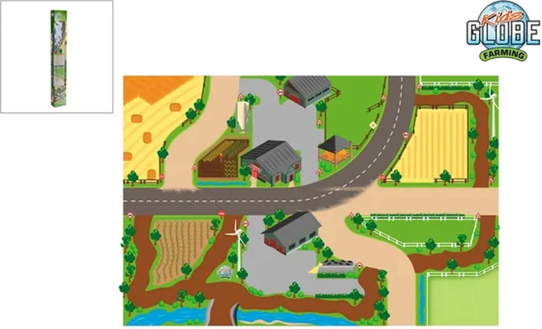 Kids Globe Speelkleed Boerderij XXL - Bruin - afbeelding 6 van 6