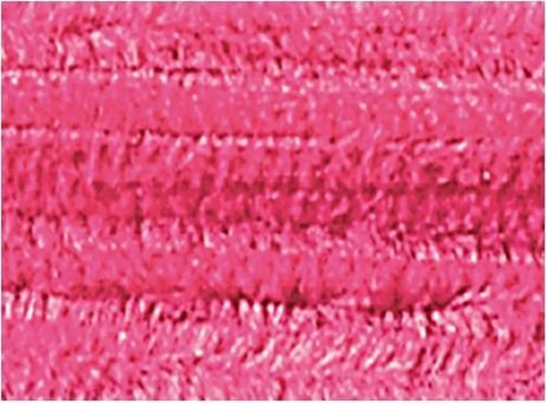 Folia Chenilledraad 50cm - 10 Stuks Roze
