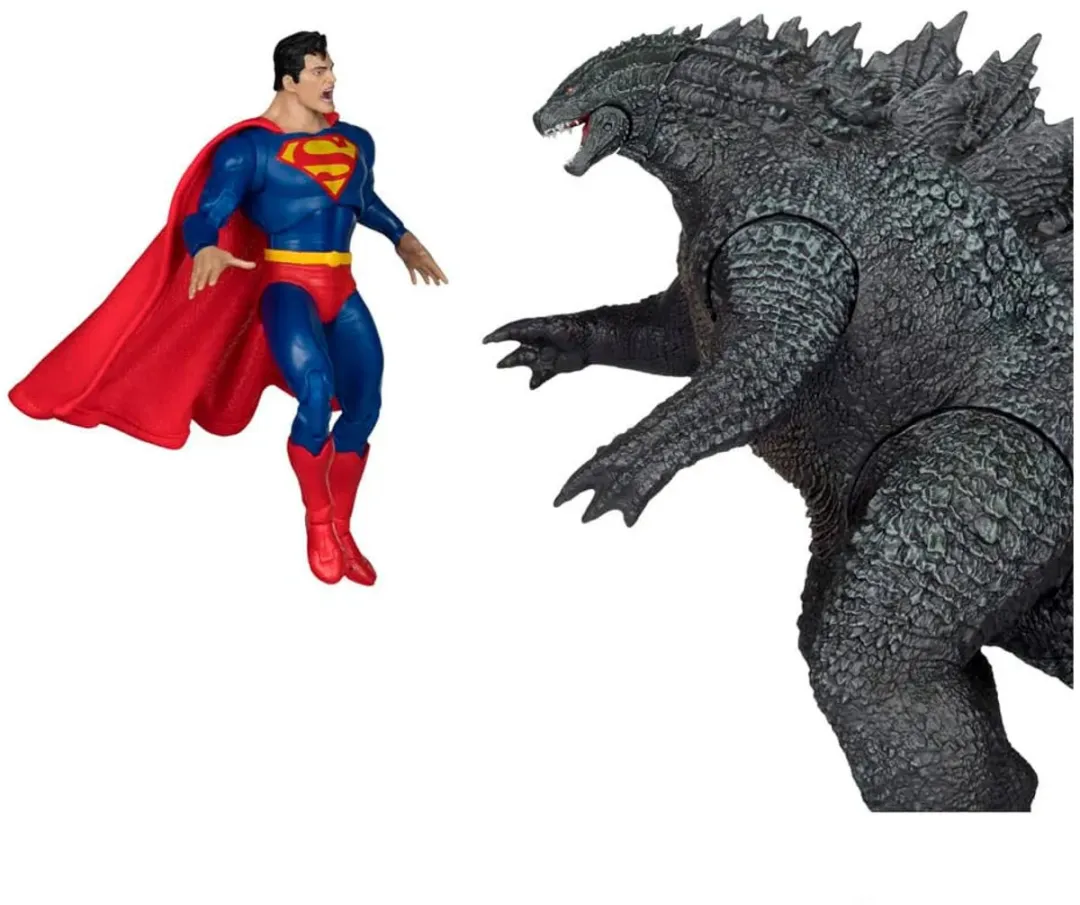 McFarlane Toys DC Multiverse Superman vs. Godzilla 2-Pack - 30cm