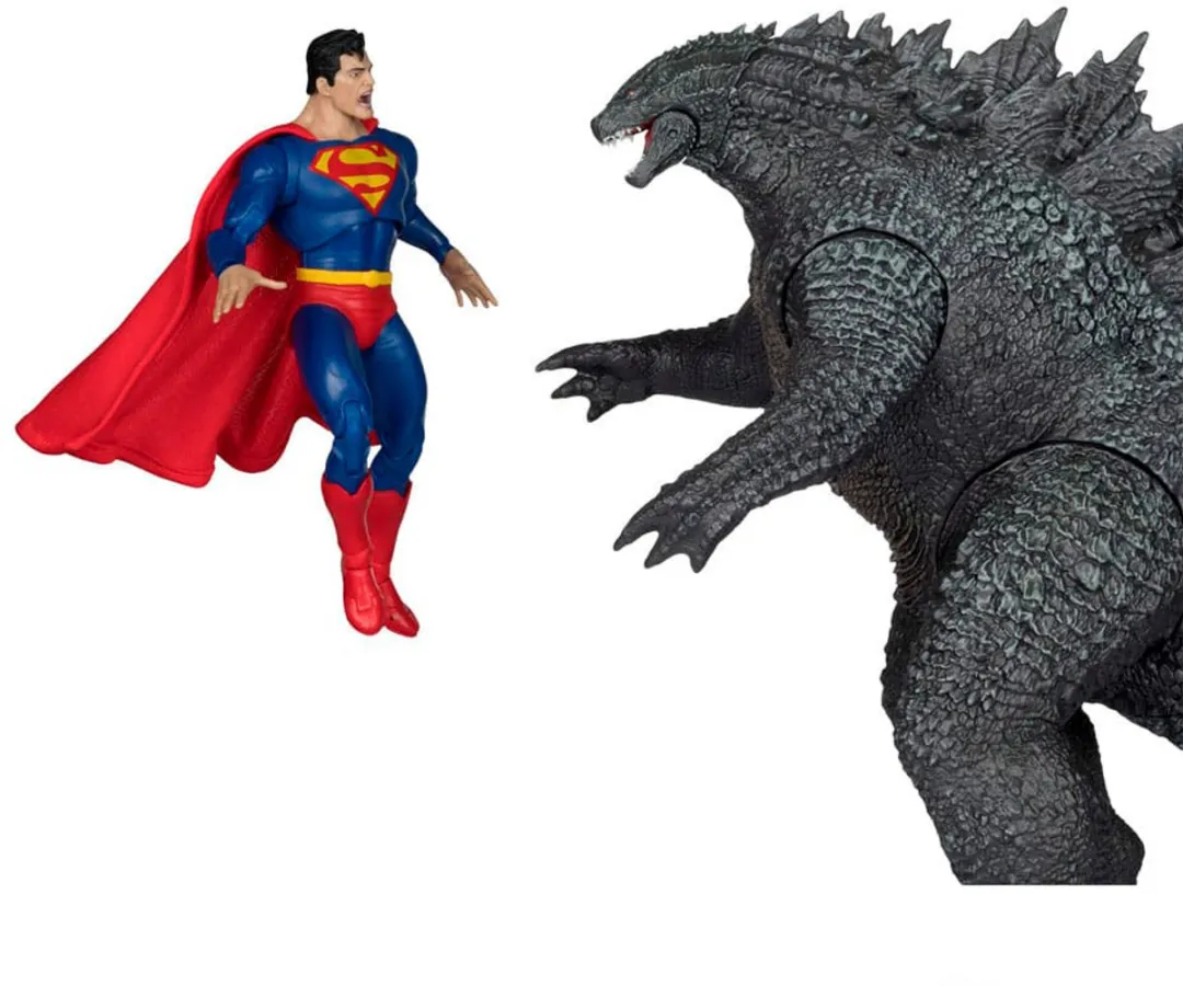 McFarlane Toys DC Multiverse Superman vs. Godzilla 2-Pack - 30cm