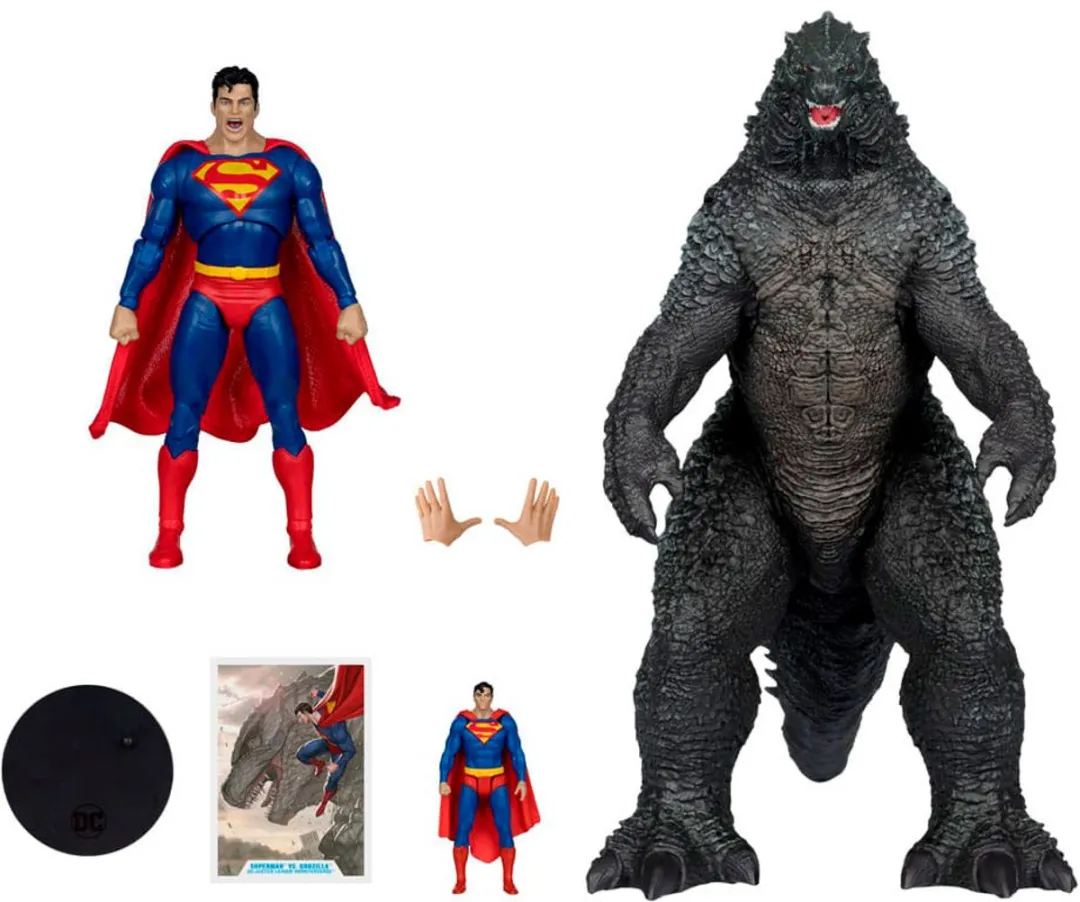 McFarlane Toys DC Multiverse Superman vs. Godzilla 2-Pack - 30cm