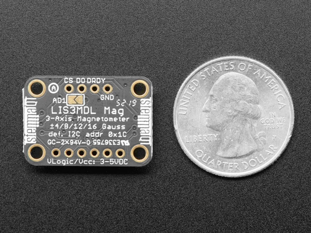 Adafruit LIS3MDL Triple-axis Magnetometer - Meerkleurig