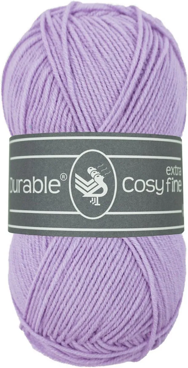 Durable Cosy Extra Fine Pastel Lilac