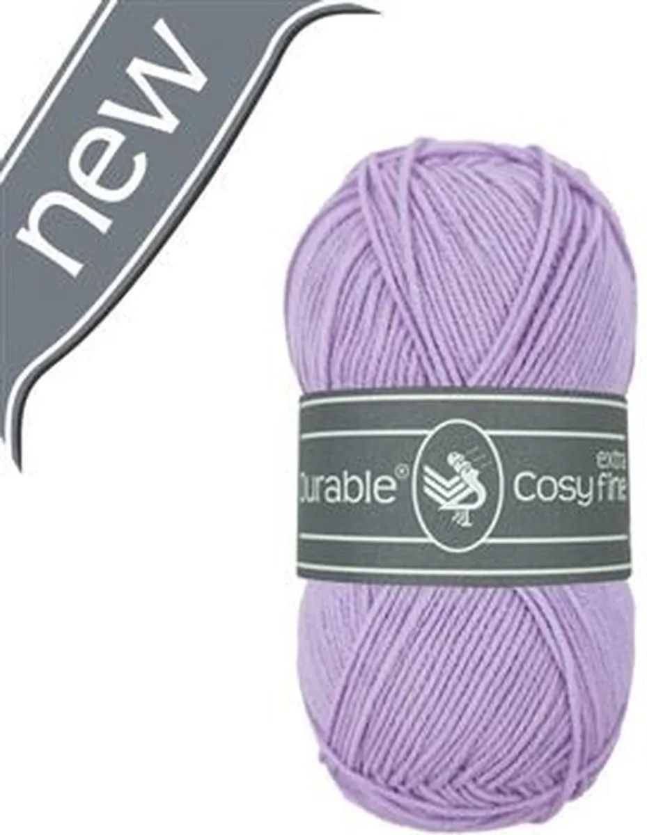 Durable Cosy Extra Fine Pastel Lilac