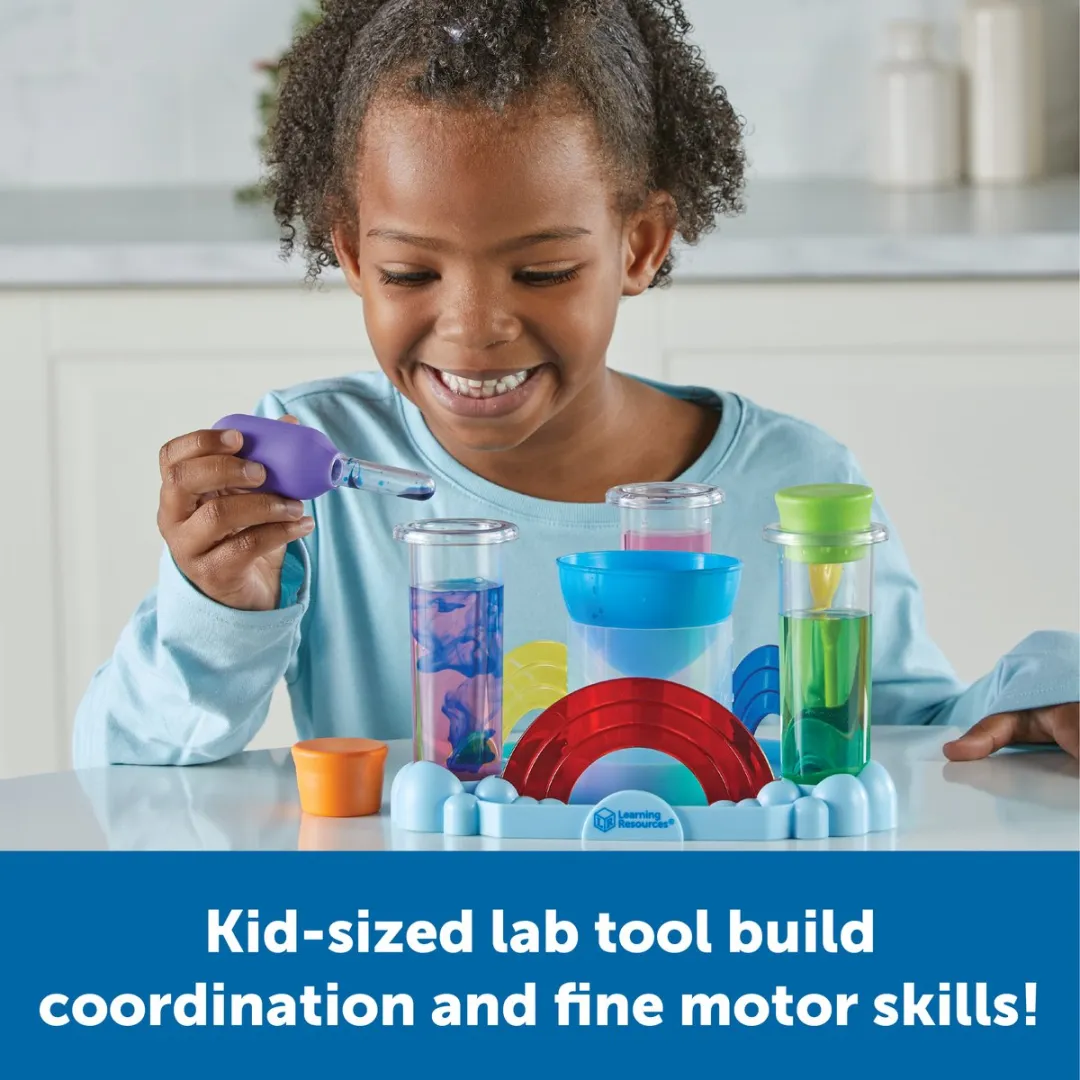 Learning Resources Rainbow Reactions Preschool Science Lab 950LER2894