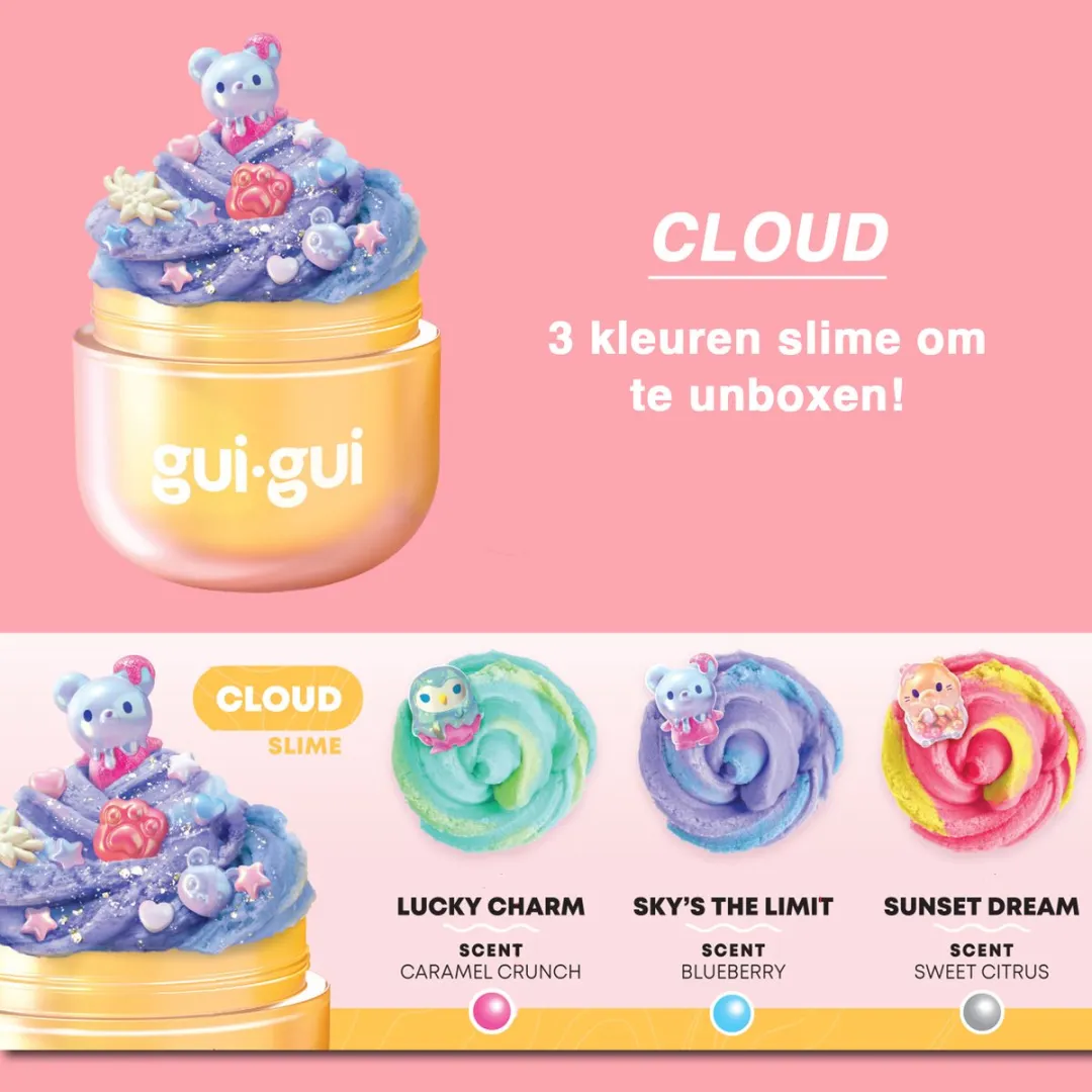 Moose Toys Gui Gui Slijm - Multikleur